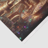 Victoriaans Steampunk Chipmunk Uitvinder Decoupage Tissuepapier (Detail)