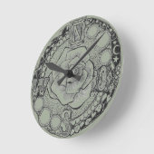 Victoriaans Steampunk Compass Roos Ronde Klok (Hoek)