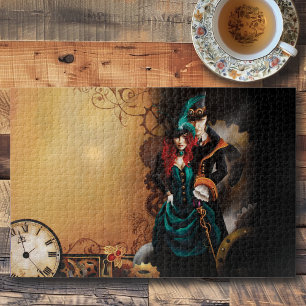 Victoriaans Steampunk Couple Legpuzzel