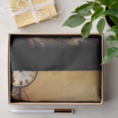 Victoriaans Steampunk Couple Tissuepapier (Geschenk)