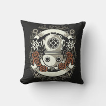 Victoriaans Steampunk diep Zee Diver Red Roses