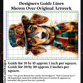 Victoriaans Steampunk Dog in Top Hat DA9 Decoupage Tissuepapier