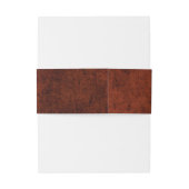 Victoriaans Steampunk Gears Hart Bruiloft Uitnodigingen Wikkel (Achterkant Voorbeeld)