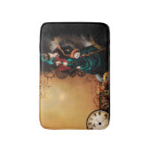 Victoriaans Steampunk Koppel Badmat (Voorkant Verticaal)