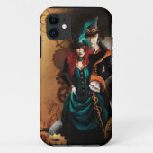 Victoriaans Steampunk Koppel Case-Mate iPhone Case (Achterkant)