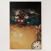 Victoriaans Steampunk Koppel Elegantie Romantiek Legpuzzel (Verticaal)