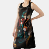 Victoriaans Steampunk Koppel Schort (Insitu)