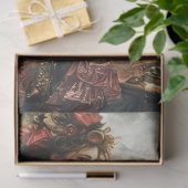 Victoriaans Steampunk Lady Tissuepapier (Geschenk)