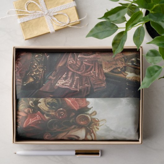 Victoriaans Steampunk Lady Tissuepapier (Geschenk)