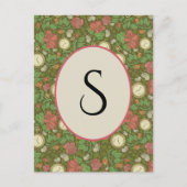 Victoriaans Steampunk Pocket Watch Rozen Briefkaart (Voorkant)