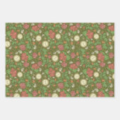 Victoriaans  Steampunk Pocket Watch Rozen Inpakpapier Vel (Voorkant)