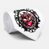 Victoriaans steampunk stropdas (Opgerold)