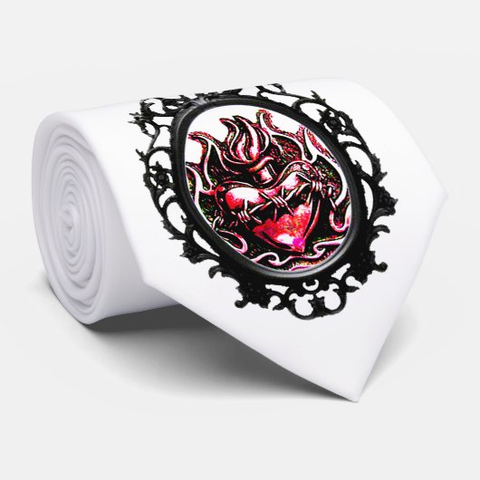 Victoriaans steampunk stropdas (Opgerold)