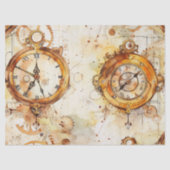 Victoriaans steampunk tissuepapier (Voorkant)