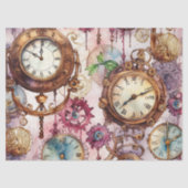 Victoriaans steampunk tissuepapier (Voorkant)