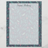 Victoriaans Steampunk  vogel in tuinpapier (Achterkant)