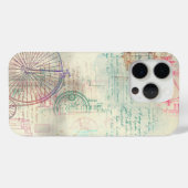 Victoriaans Steampunk | Waterverf Grunge Pastel Case-Mate iPhone Case (Achterkant (horizontaal))