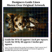 Victoriaans Steampunk Yorkie Portrait CJ1 Decoupag Tissuepapier