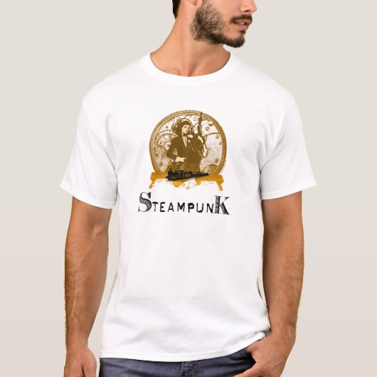 Victoriaans steampunkegel t-shirt (Voorkant)