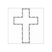 Victoriaans stempel met florvormige dwarsdoorsnede (Afrduk)