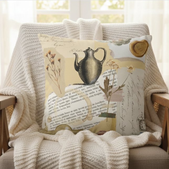 Victoriaans  Stickers Kussen (Creator heeft geüpload)