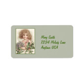  Victoriaans Stickers van het Kunstadreslabel (Voorkant)