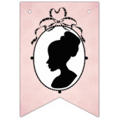 Victoriaans stijl 60s Cameo Band Vlaggetjes (Eerste vlag)