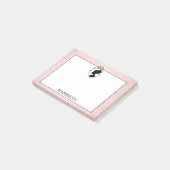 Victoriaans stijl 60s Cameo Post-It Notes (Schuin)