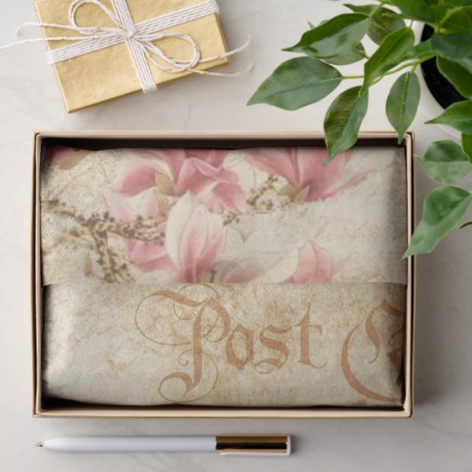 Victoriaans stijl Butterflies en Flowers Tissuepapier (Geschenk)