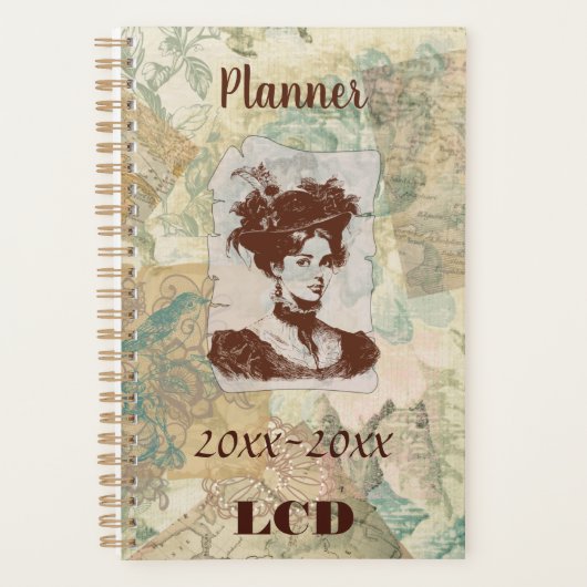 , Victoriaans-stijl. Charming Planner (Voorkant)
