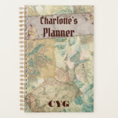 , Victoriaans-stijl. Charming Planner (Voorkant)