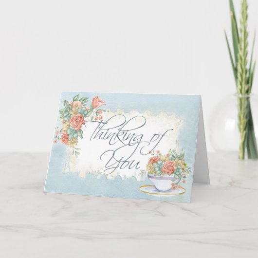 Victoriaans stijl denken aan je Kaart (Voorkant)