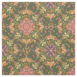 Victoriaans stijl geïnspireerd patroon stof