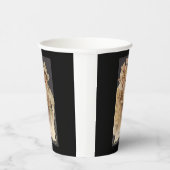 Victoriaans Stijl Kerstmis Papieren Bekers (Rechts)