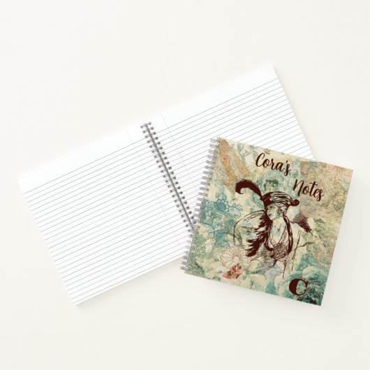 , Victoriaans Stijl Notitieboek (Binnen)