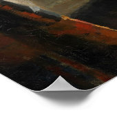  Victoriaans stijl stilleven schilderen Poster (Hoek)