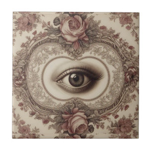 Victoriaans stijl tegeltje