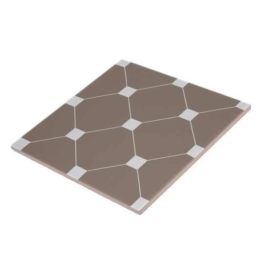 Victoriaans stijlgeometrische patroonTegel Tegeltje (Zijkant)