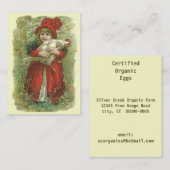 Victoriaans stijlproducten Labels ~ markt voor Boe (Voorkant / Achterkant)