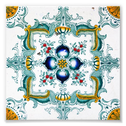  Victoriaans stijlwand-Tegel Foto Afdruk (Voorkant)