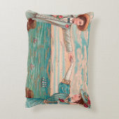 Victoriaans strand liefde dressy oceaan bruiloft p accent kussen (Achterkant (Verticaal))