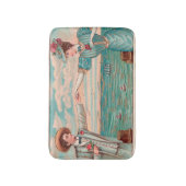 Victoriaans strand liefde dressy oceaan bruiloft p badmat (Voorkant Verticaal)