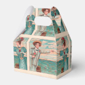 Victoriaans strand liefde dressy oceaan bruiloft p bedankdoosjes (Achterkant)