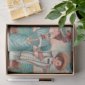 Victoriaans strand liefde dressy oceaan bruiloft p tissuepapier (Geschenk)