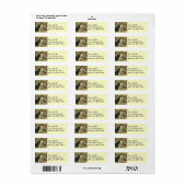 Victoriaans Stray Pet Rescue Retouradres Label (Full Sheet)