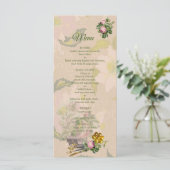 Victoriaans Struik Tuin Menu (Staand voorkant)