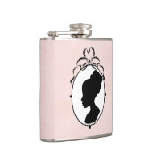 Victoriaans Style 60s Cameo Heupfles (Rechts)