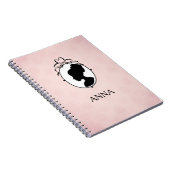 Victoriaans Style 60s Cameo Notitieboek (Rechterzijde)