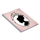 Victoriaans Style 60s Cameo Notitieboek (Rechterzijde)