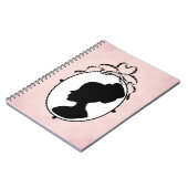 Victoriaans Style 60s Cameo Notitieboek (Linkerzijde)